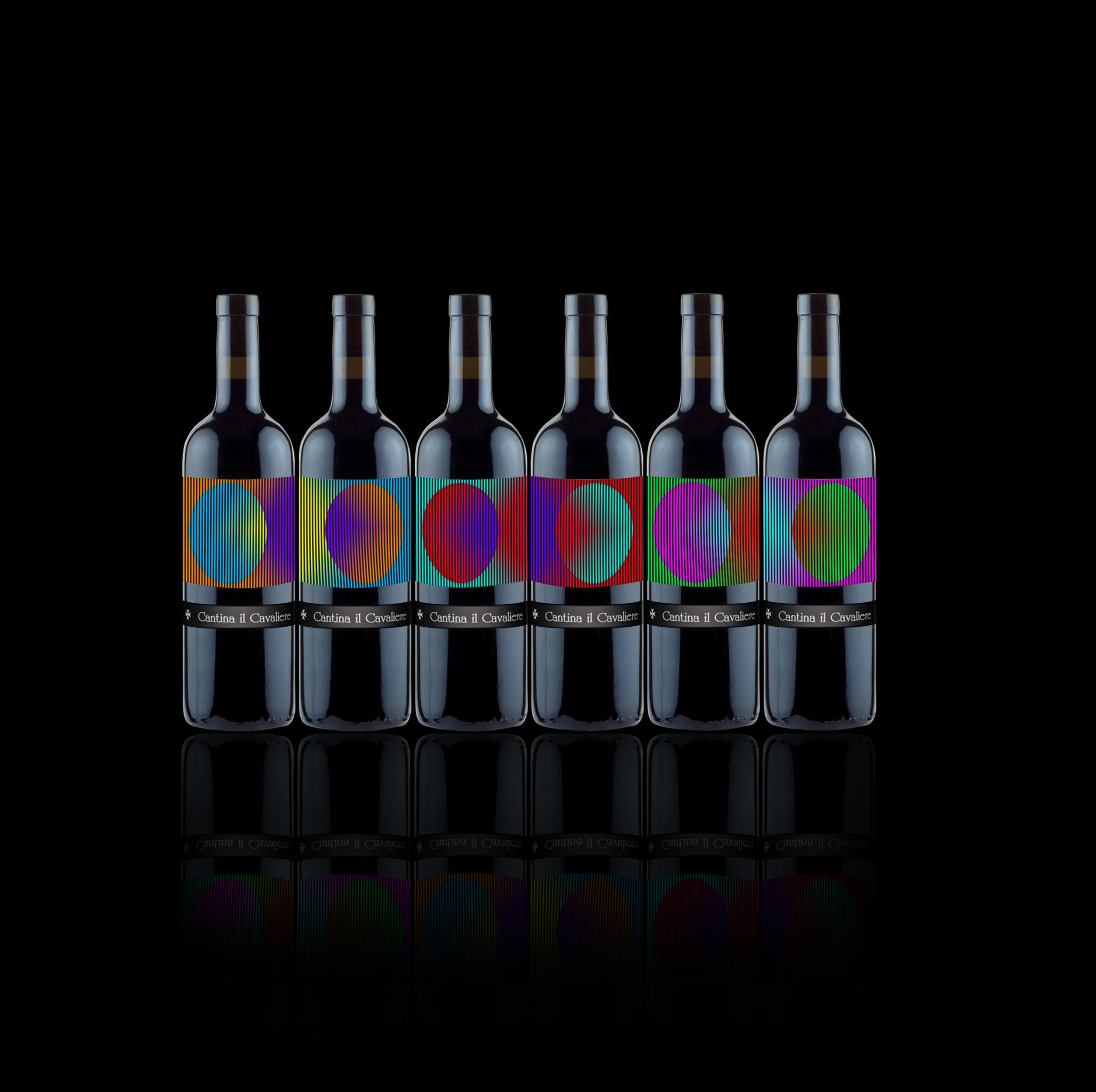 6 Botella Vino